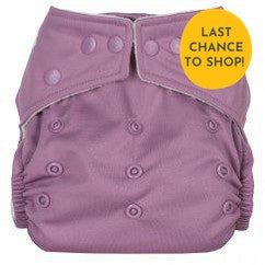 Baba + Boo One Size Pocket Nappy-Pocket Nappy-Baba & Boo-Wisteria-The Nappy Market