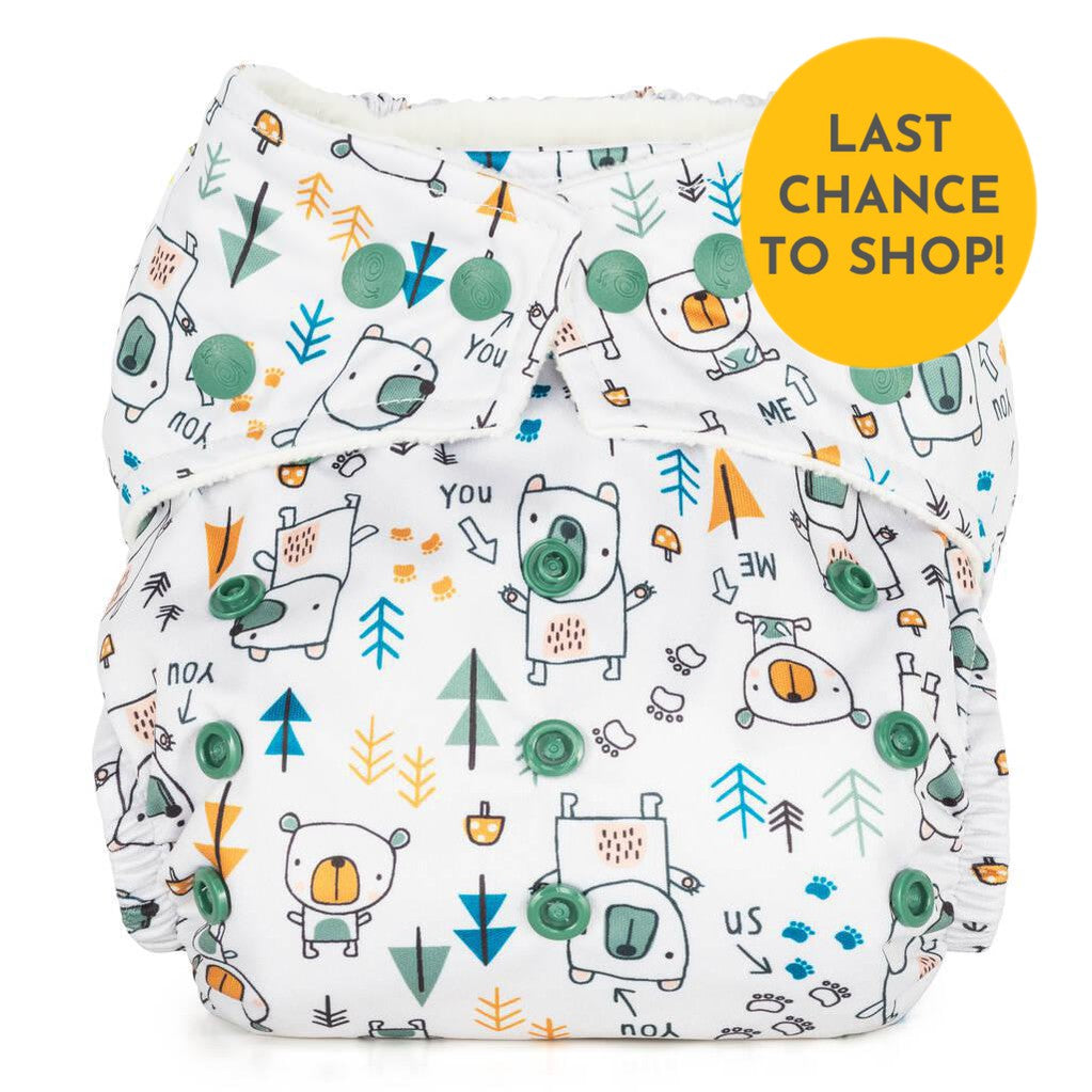 Baba + Boo One Size Pocket Nappy-Pocket Nappy-Baba & Boo-You + Me-The Nappy Market