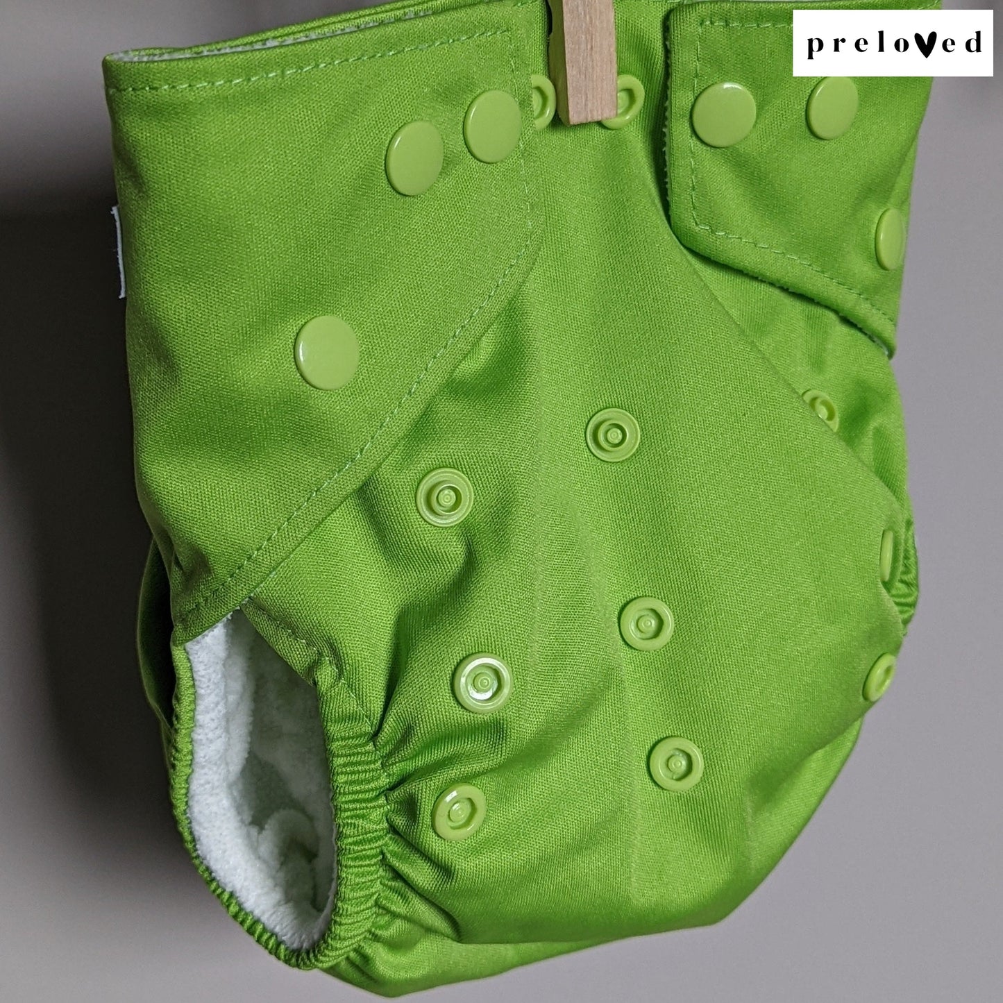 Baba & Boo Pocket Nappies-Pocket Nappy-Baba & Boo-Lime Green-The Nappy Market