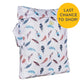 Baba + Boo Small Wet Bag-Wet Bag-Baba & Boo-Feathers-The Nappy Market