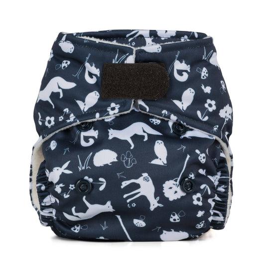 Baba+Boo Newborn Pocket Nappy-Pocket Nappy-Baba & Boo-Nightfall-The Nappy Market