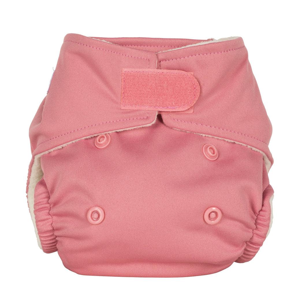 Baba+Boo Newborn Pocket Nappy-Pocket Nappy-Baba & Boo-Rose-The Nappy Market