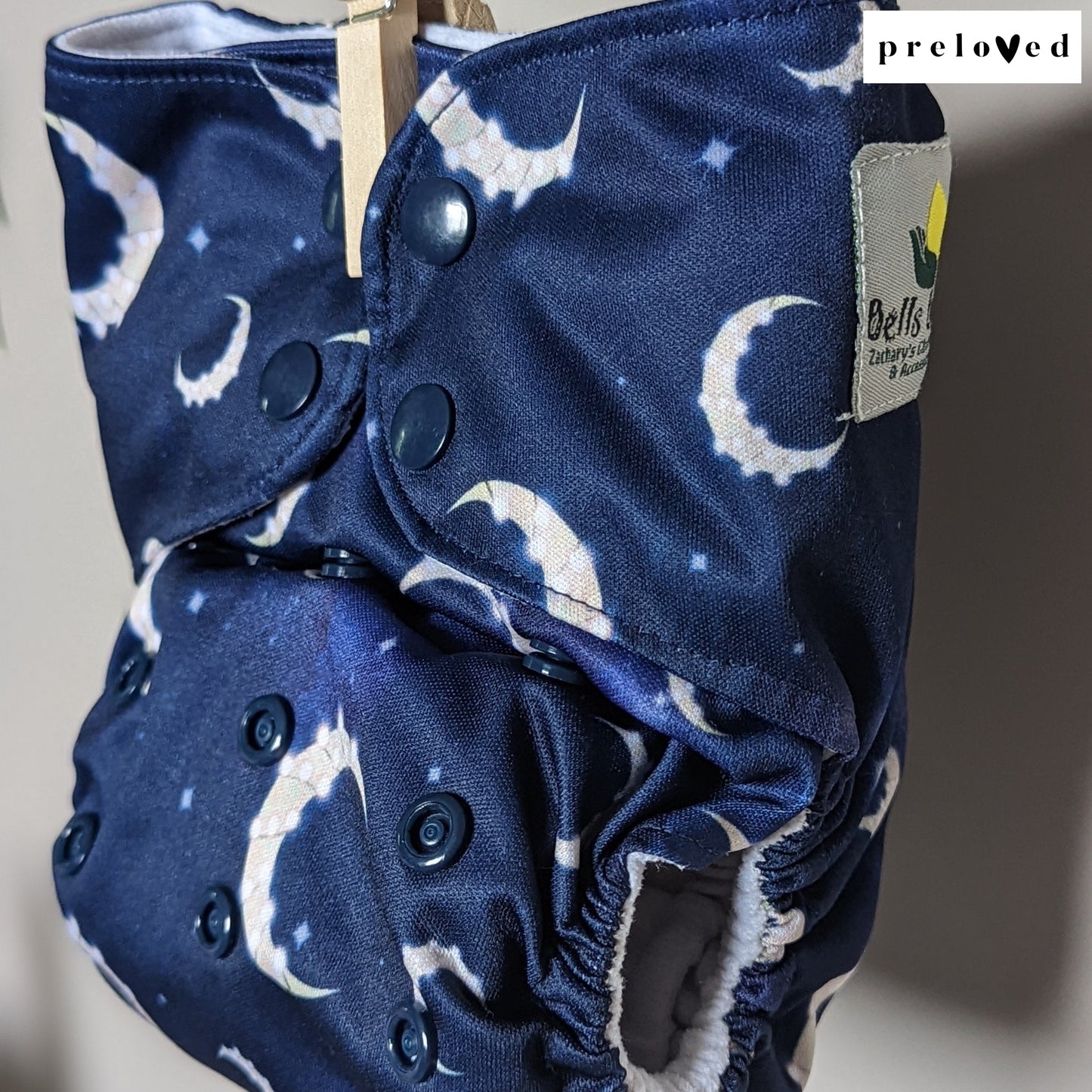 Bells Bumz Junior Pocket Nappy-Pocket Nappy-Bells Bumz-Festoon Reverie-The Nappy Market