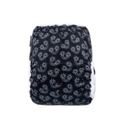 Bells Bumz Reusabelles BreeZe Wrap Nappy Cover-Wrap-Bells Bumz-Moonlight Rainbow-The Nappy Market