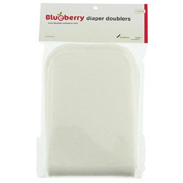 Blueberry Hemp Diaper Doublers - 3 pack-Inserts-Blueberry-The Nappy Market