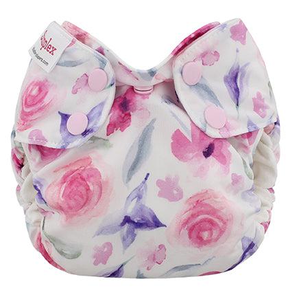 Blueberry Newborn Simplex Organic All in One Nappy-All in One Nappy-Blueberry-Rose-The Nappy Market