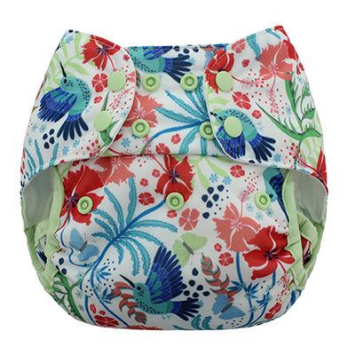 Blueberry One Size Capri Wrap-Wrap-Blueberry-Hummingbird-The Nappy Market