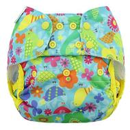 Blueberry One Size Capri Wrap-Wrap-Blueberry-Rainforest Birds-The Nappy Market