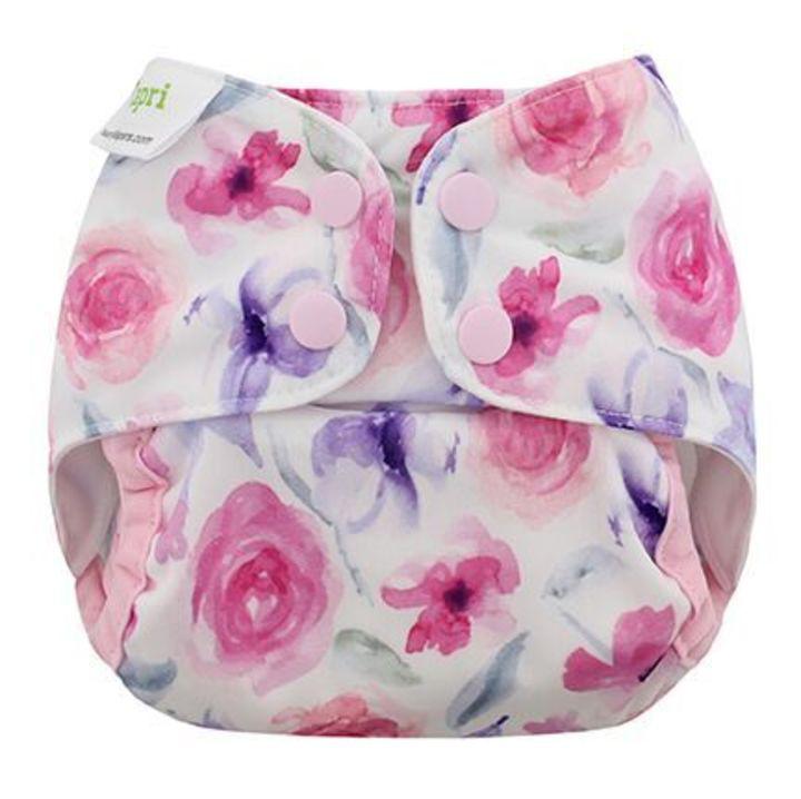 Blueberry One Size Capri Wrap-Wrap-Blueberry-Rose-The Nappy Market