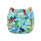 Blueberry Simplex Organic Cotton All in One Nappy-All In One Nappy-Blueberry-Dragon-The Nappy Market