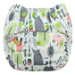 Blueberry Simplex Organic Cotton All in One Nappy-All In One Nappy-Blueberry-Huggable-The Nappy Market