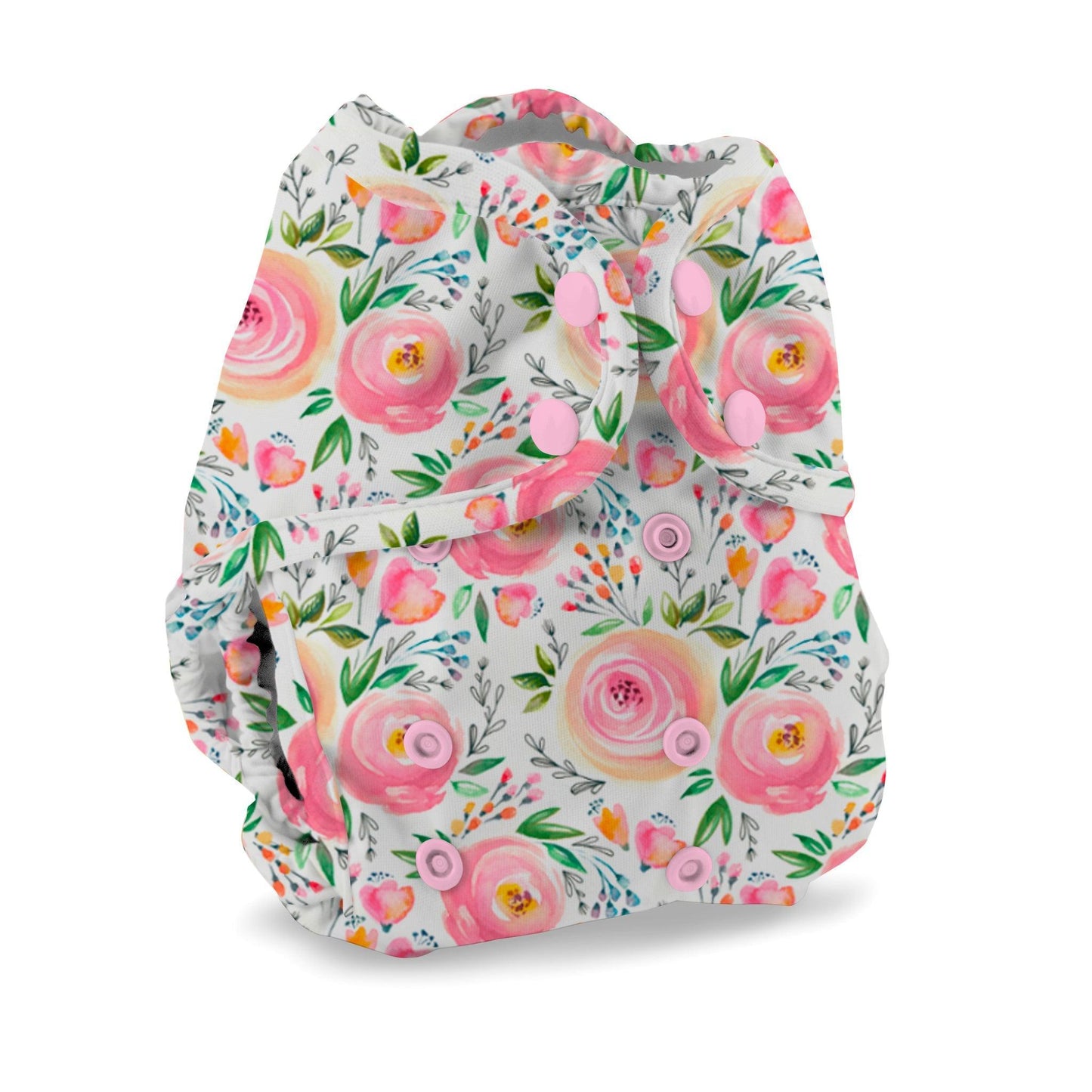 Button Diapers Super Nappy Wrap/Cover 12-40lbs-Wrap-Buttons-Flourish-The Nappy Market