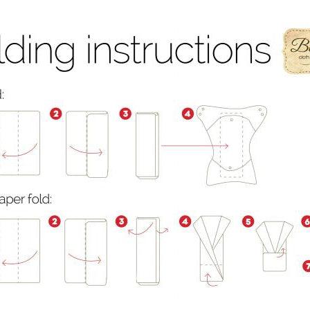 Button Diapers Cotton / Bamboo Prefolds - 6 Pack-Flat Nappy-Buttons-The Nappy Market