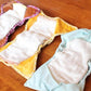 Button Diapers Cotton / Bamboo Prefolds - 6 Pack-Flat Nappy-Buttons-The Nappy Market