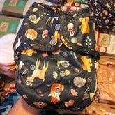 Button Diapers Super Nappy Wrap/Cover 12-40lbs-Wrap-Buttons-Harper-The Nappy Market