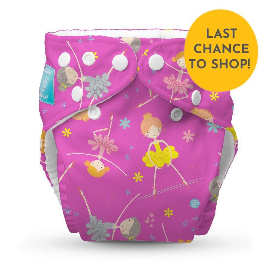 Charlie Banana - One Size Pocket Cloth Nappy hybrid-Pocket Nappy-Charlie Banana-Ballerina Pink-The Nappy Market
