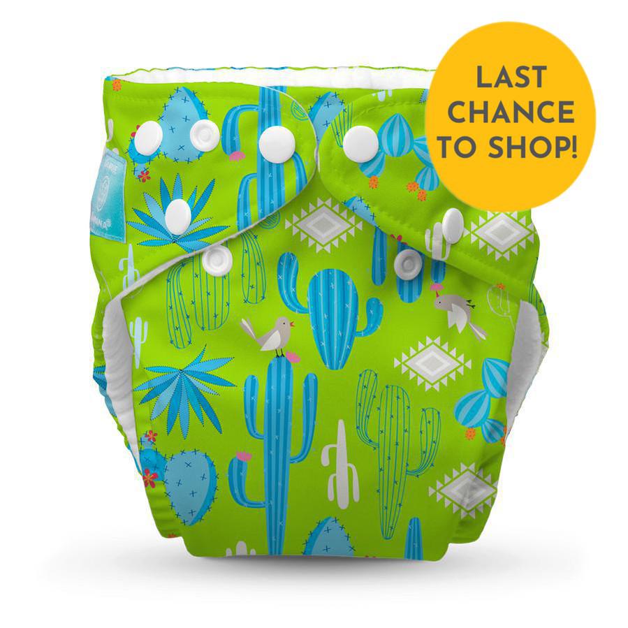 Charlie Banana - One Size Pocket Cloth Nappy hybrid-Pocket Nappy-Charlie Banana-Cactus Verde-The Nappy Market