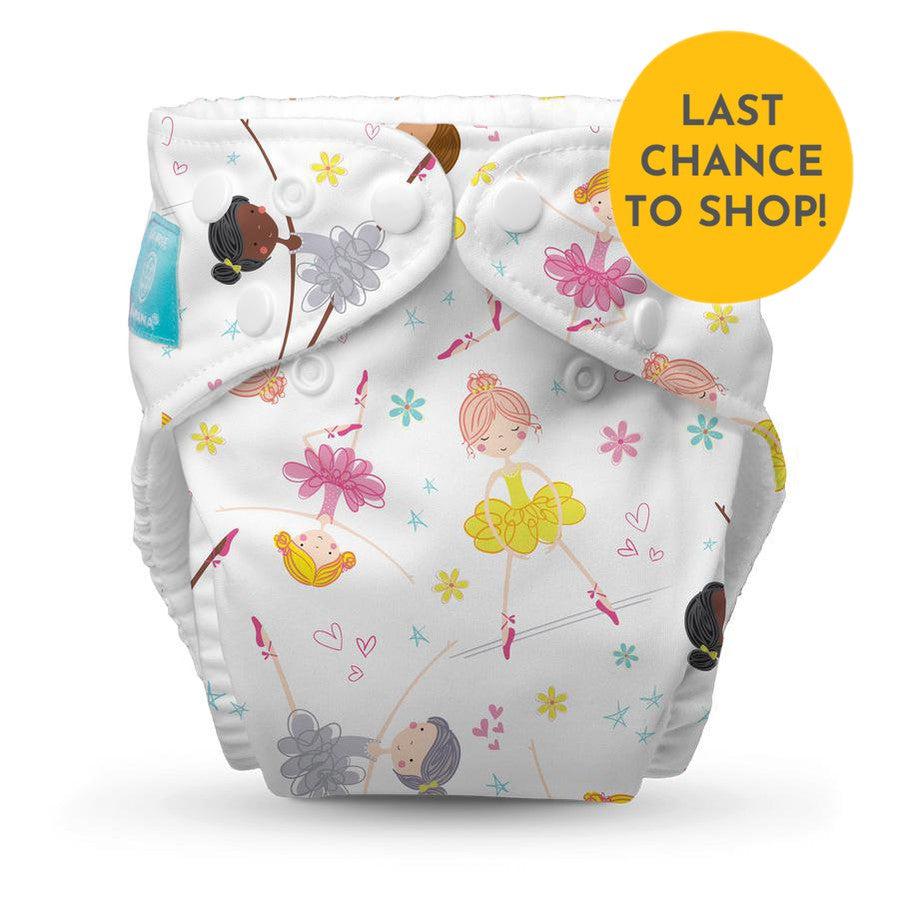 Charlie Banana - One Size Pocket Cloth Nappy hybrid-Pocket Nappy-Charlie Banana-Diva Ballerina-The Nappy Market