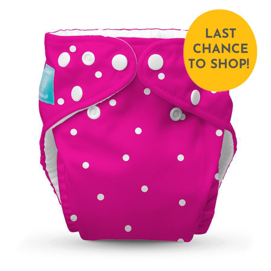 Charlie Banana - One Size Pocket Cloth Nappy hybrid-Pocket Nappy-Charlie Banana-Fluorescent Hot Pink-The Nappy Market