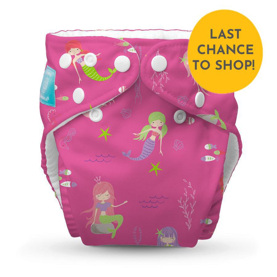 Charlie Banana - One Size Pocket Cloth Nappy hybrid-Pocket Nappy-Charlie Banana-Mermaid Zoe-The Nappy Market