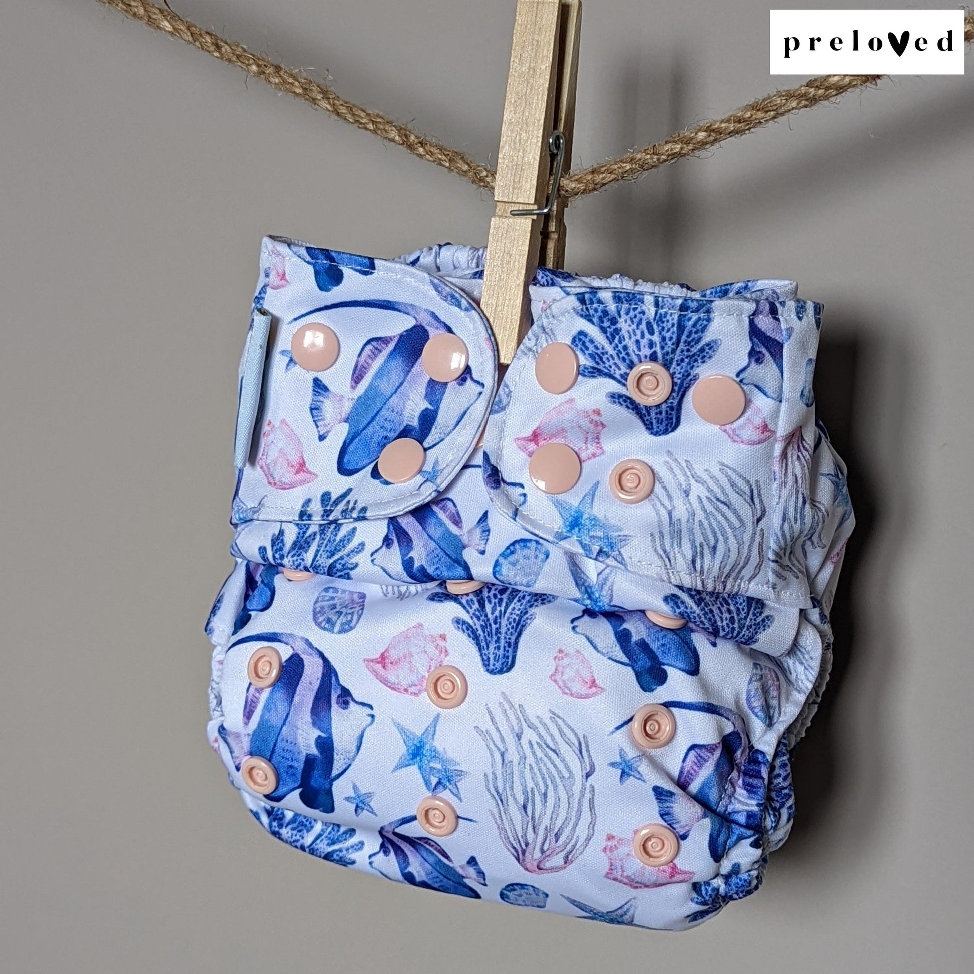 Chuckles Prima 2.0 All in 2-All in Two Nappy-Chuckles-Under the sea-The Nappy Market