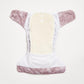 EcoNaps All in Two Pocket Nappy Mauve Native-All in Two Nappy-EcoNaps-The Nappy Market