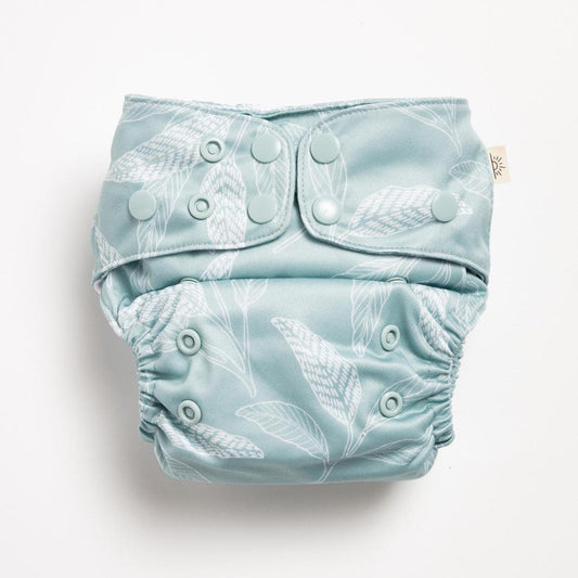 EcoNaps All in Two Pocket Nappy Ocean Native-All in Two Nappy-EcoNaps-The Nappy Market