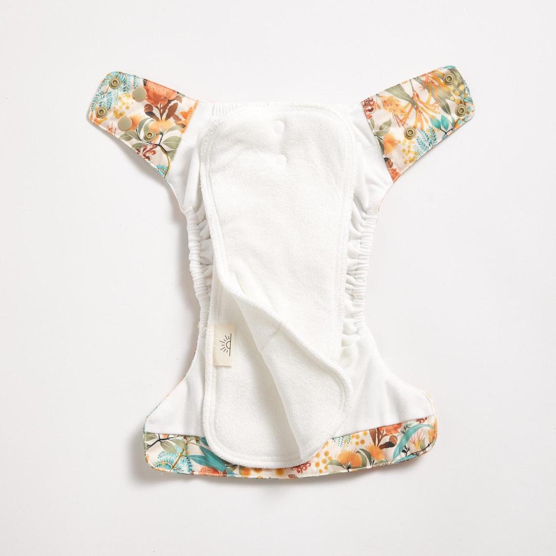 EcoNaps Bamboo Insert Set-Insert-EcoNaps-Single-The Nappy Market