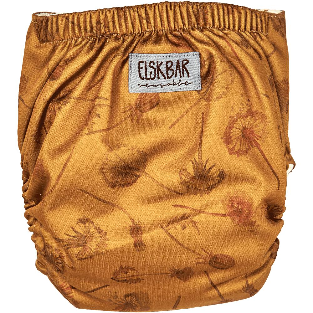 Elskbar Natural Snap in Nappy Dandelions-All in Two Nappy-Elskbar-The Nappy Market
