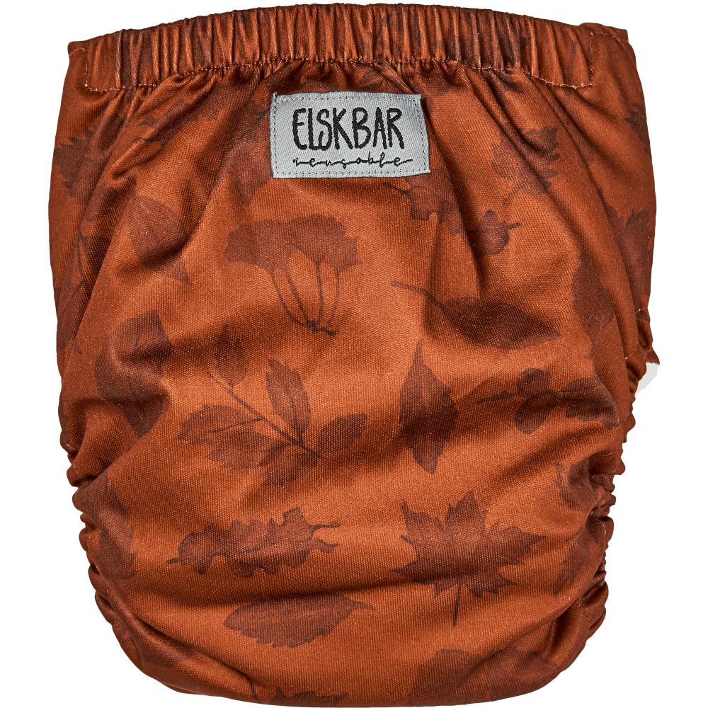 Elskbar Natural Snap in Nappy Leaves-All in Two Nappy-Elskbar-The Nappy Market