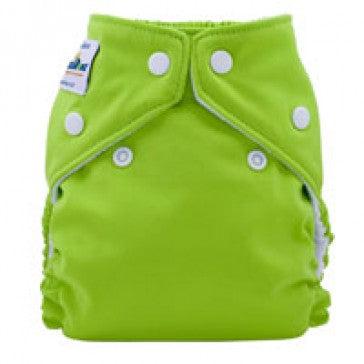 Fuzzi Bunz "Perfect Size" Nappy - Large 28lbs +-Pocket Nappy-Fuzzi Bunz-Apple Green-The Nappy Market