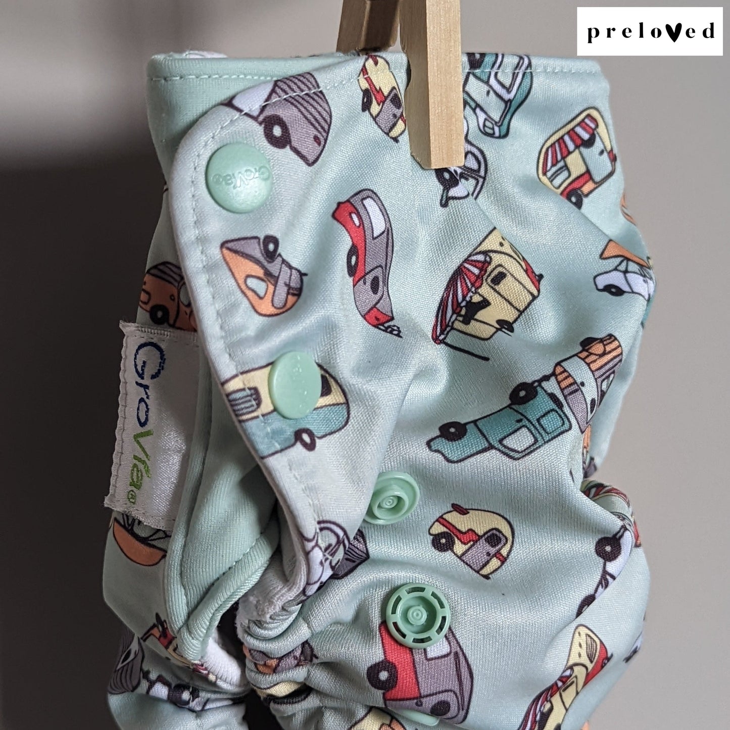 Grovia Hybrid All in One-All In One Nappy-Grovia-Adventure-The Nappy Market