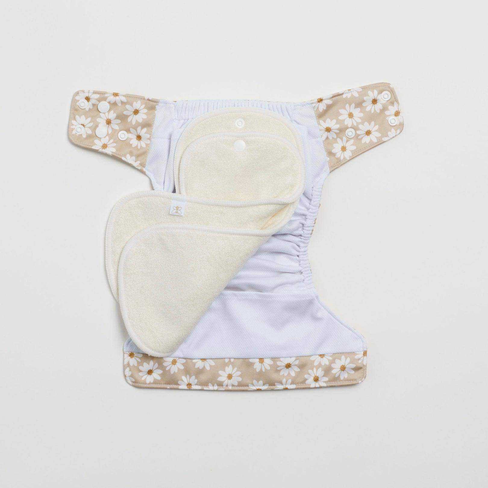 Bebe Hive Ai2 Nappy Sea Fog Boho-The Bebe Hive-Sea Fog Boho-The Nappy Market