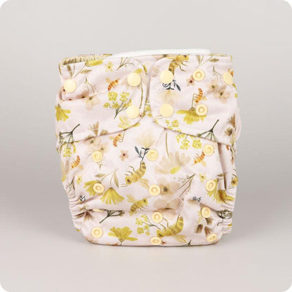 Lighthouse Kids All in One Signature Nappy Bee-All In One Nappy-Lighthouse Kids Co-Bee-The Nappy Market
