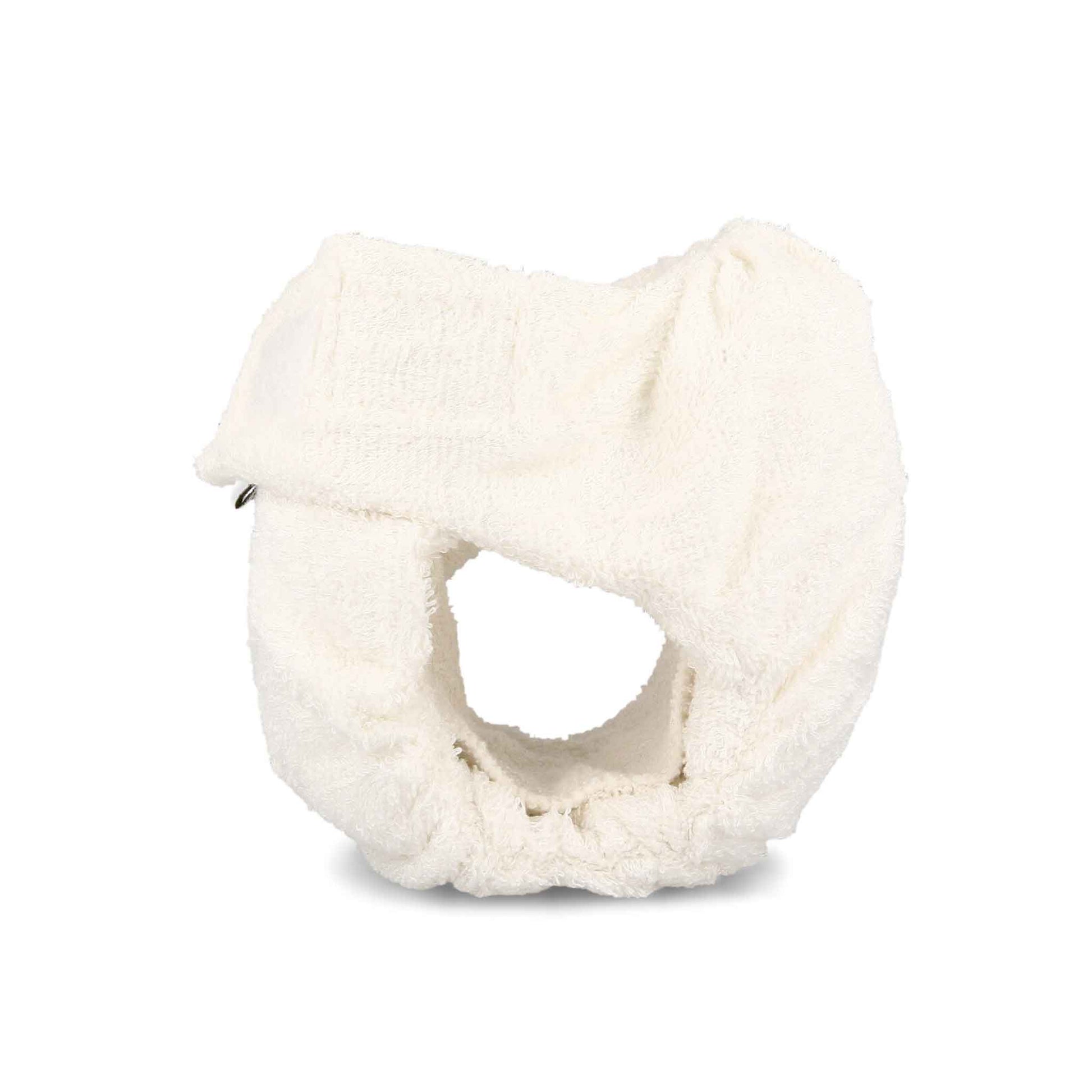 Little Lamb Bamboo Fitted Nappy - Velcro-Fitted Nappy-Little Lamb-Size 2-The Nappy Market