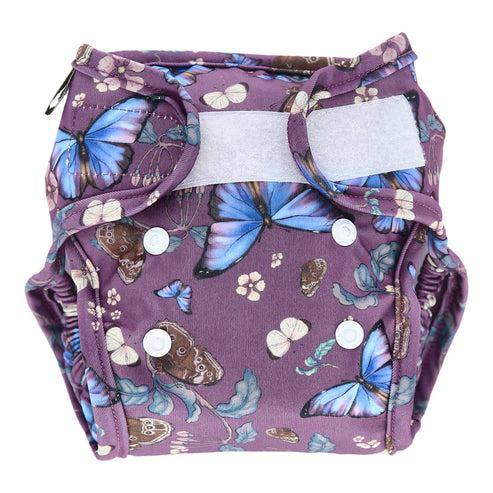 Little Lamb Nappy Wrap Newborn-Wrap-Little Lamb-Butterfly Ballad-The Nappy Market