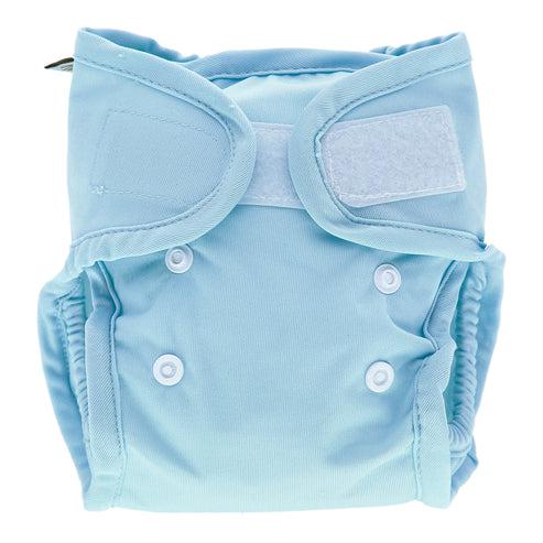 Little Lamb Nappy Wrap Newborn-Wrap-Little Lamb-Duck Egg-The Nappy Market