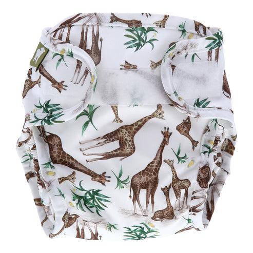 Little Lamb Nappy Wrap Size 1-Wrap-Little Lamb-Head in the Clouds-The Nappy Market