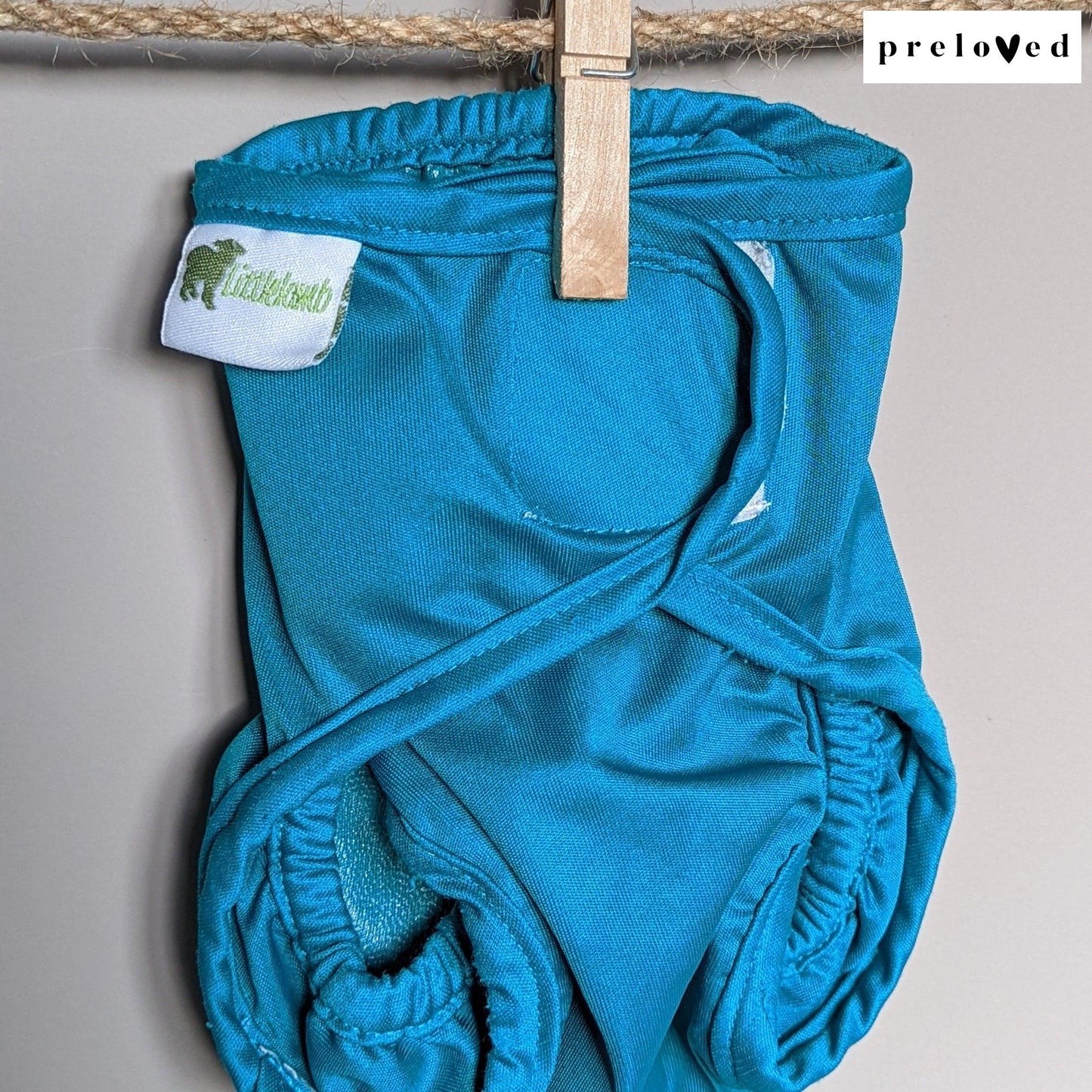 Little Lamb Size 1 Wrap-Wrap-Little Lamb-Turquoise-The Nappy Market