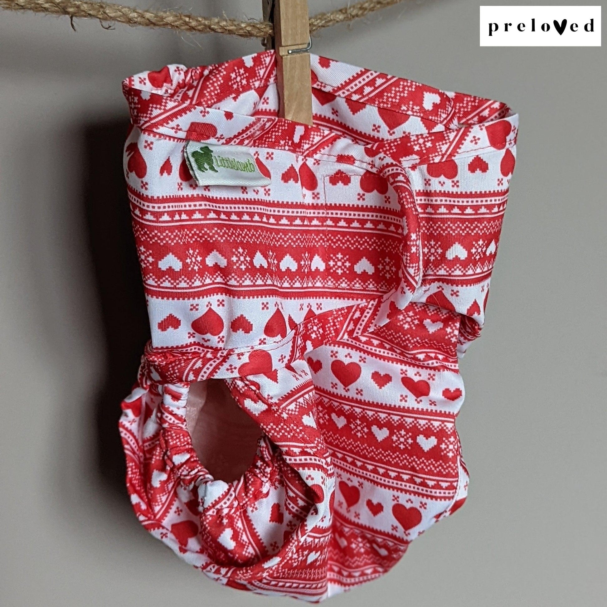 Little Lamb Size 2 Wrap-Wrap-Little Lamb-I heart you-The Nappy Market