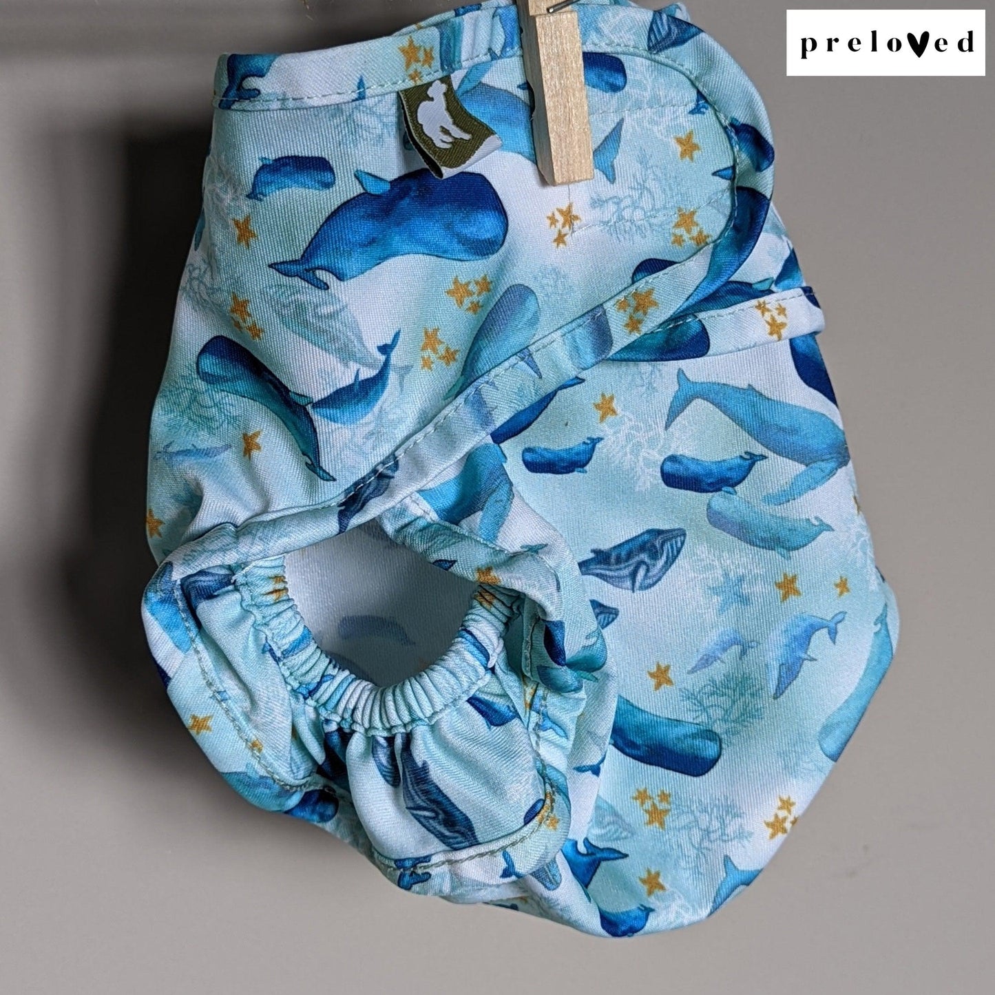 Little Lamb Size 2 Wrap-Wrap-Little Lamb-Under the Sea-The Nappy Market