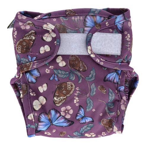 Little Lamb Nappy Wrap Size 3-Wrap-Little Lamb-Butterfly Ballad-The Nappy Market