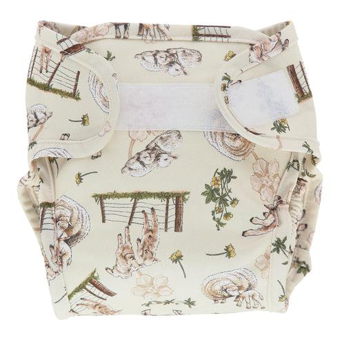 Little Lamb Nappy Wrap Size 3-Wrap-Little Lamb-Loving Ewe-The Nappy Market