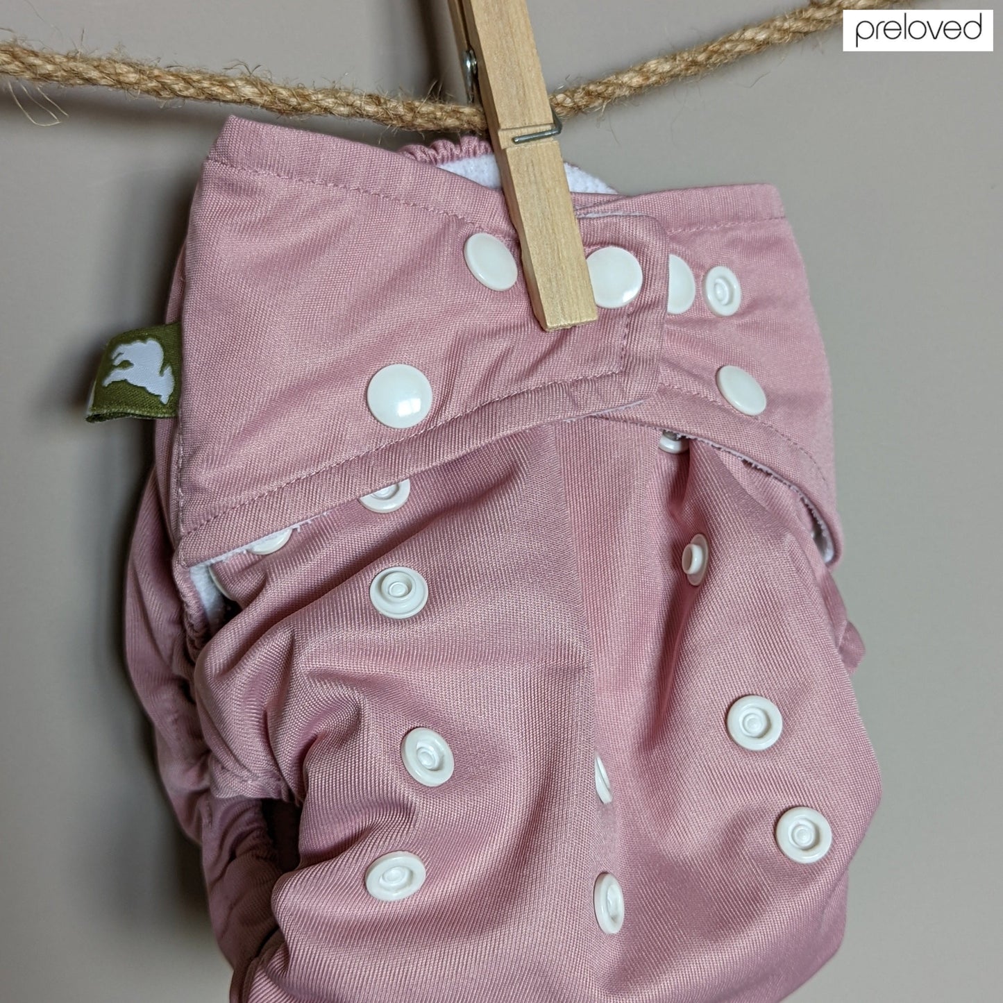 Little Lamb Pocket Nappy-Pocket Nappy-Little Lamb-Pink-The Nappy Market