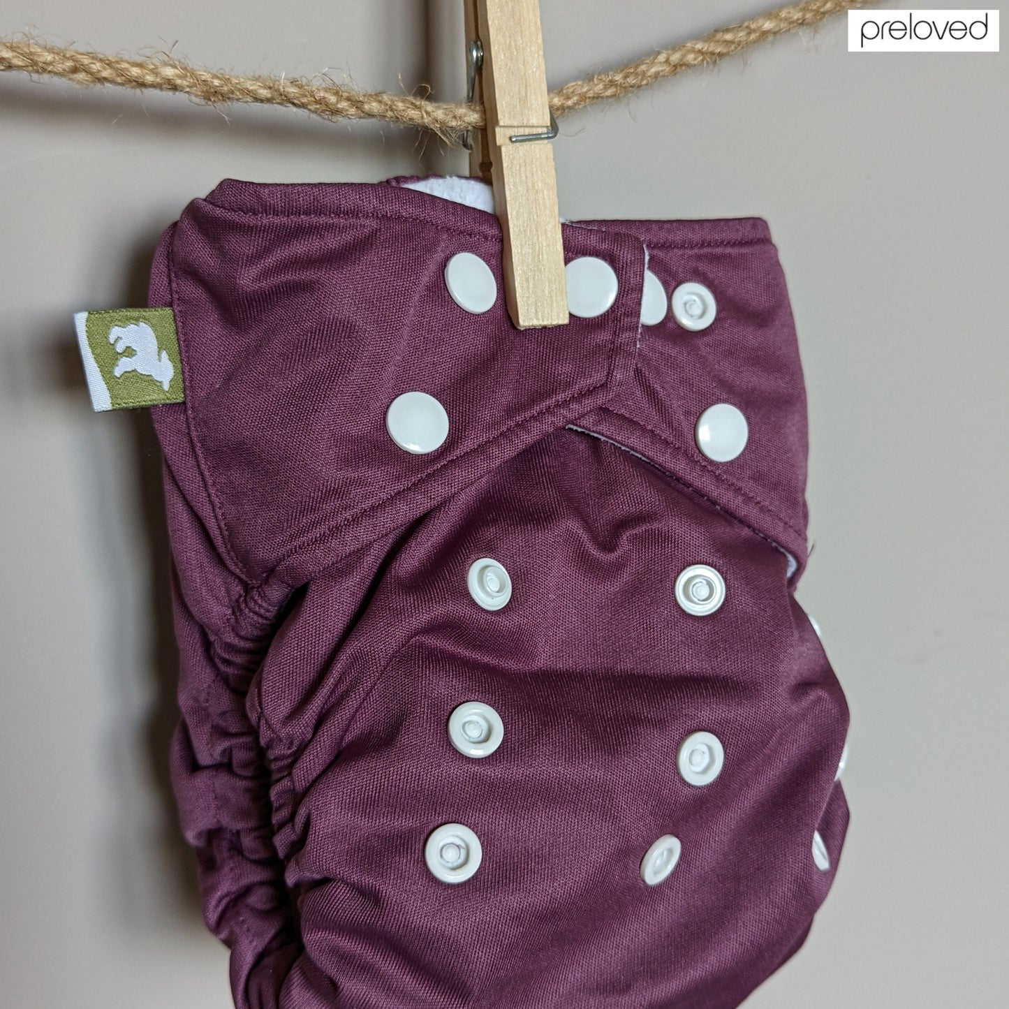 Little Lamb Pocket Nappy-Pocket Nappy-Little Lamb-Purple-The Nappy Market