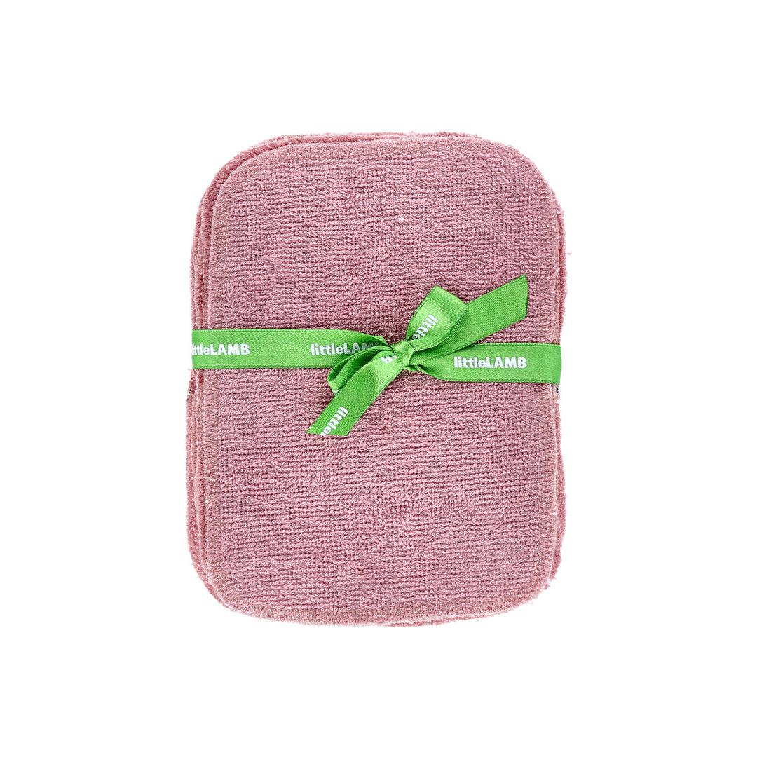 Little Lamb Reusable Wipes 10 pack-Accessories-Little Lamb-Blush-The Nappy Market