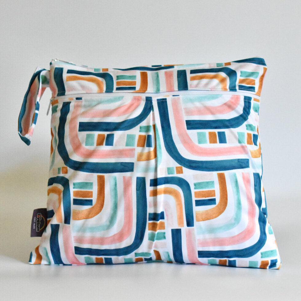 Little Love Bum - Medium Wet Bag (Various Patterns)-Accessories-Little Love Bum-Wanderlust-The Nappy Market