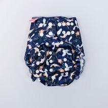 Monarch Hybrid Fitted Nappy-Fitted Nappy-Monarch-Moonlight Mischief-The Nappy Market