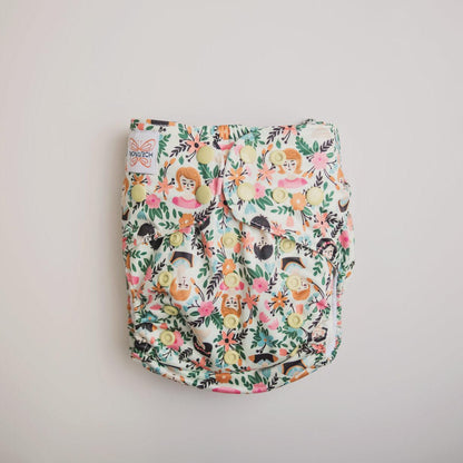 Monarch The Classic Pocket Nappy-Pocket Nappy-Monarch-Flora Familia-The Nappy Market