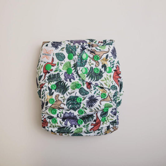 Monarch The Classic Pocket Nappy-Pocket Nappy-Monarch-Prehistoric-The Nappy Market